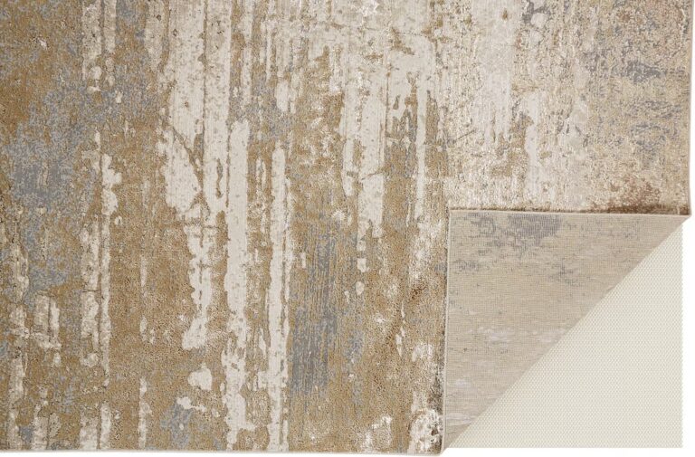 Alfombra Aura Beige/Gold