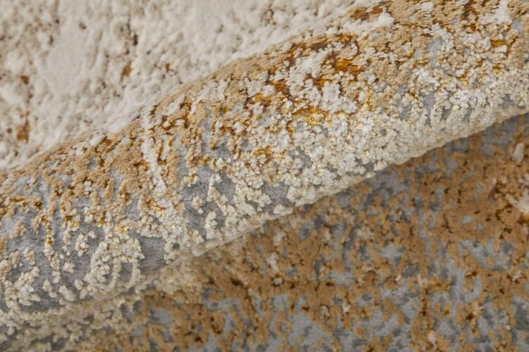 Alfombra Aura Gold/Gray